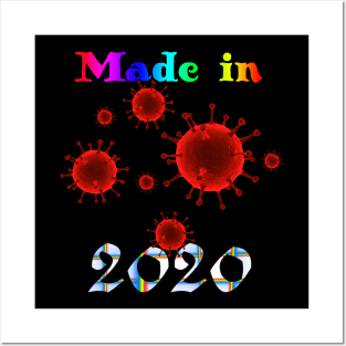 Made in 2020 Posters and Art